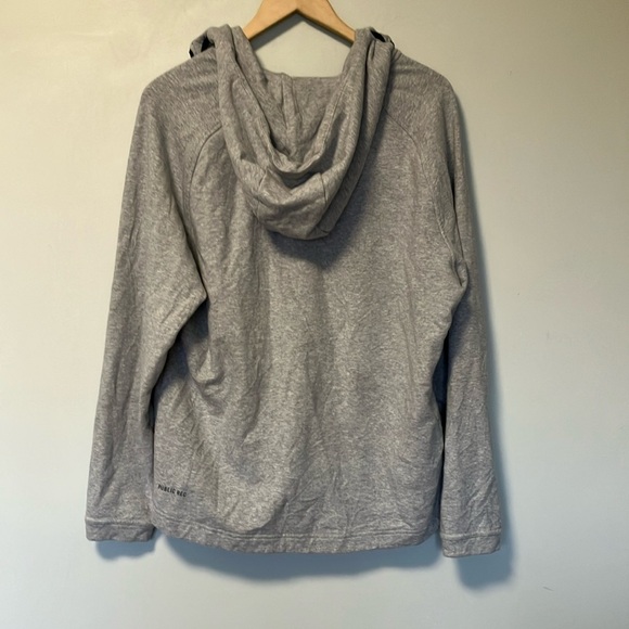 Public Rec Grey Full Zip Up Sweater Hoodie - Picture 7 of 8